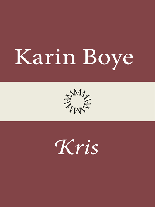 Titeldetaljer för Kris av Karin Boye - Tillgänglig